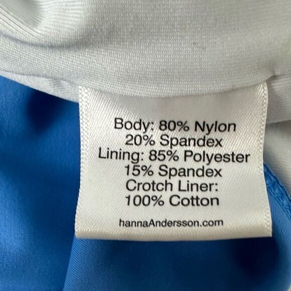 Hanna Andersson Sunblock Butterfly Art One Piece swimsuit size 5 pilling - Picture 5 of 8